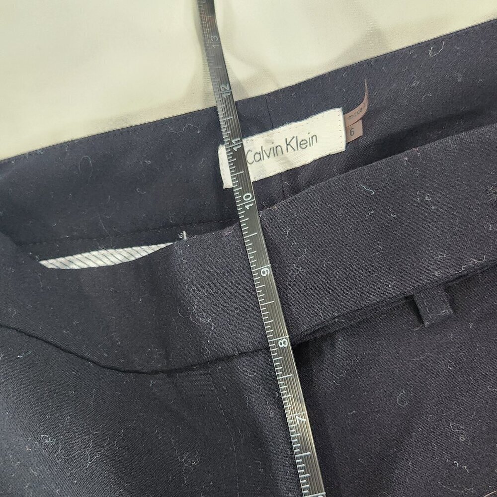 Calvin Klein Black Trouser Pants Size 6          Lot A - Picture 4 of 5